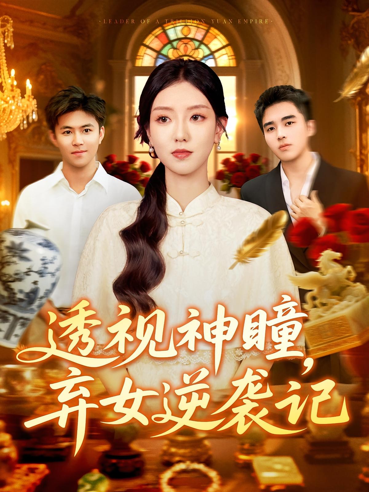 透视神瞳弃女逆袭记，透视神瞳弃女不自弃封面图